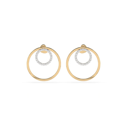 Minimalism Earring (Round), 0.25 ct — 102-10165