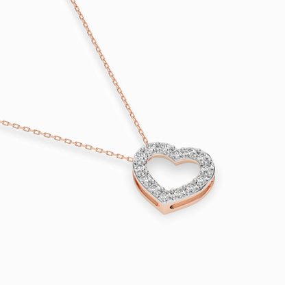 Minimalism Necklace (Round), 0.35 ct — 104-10061