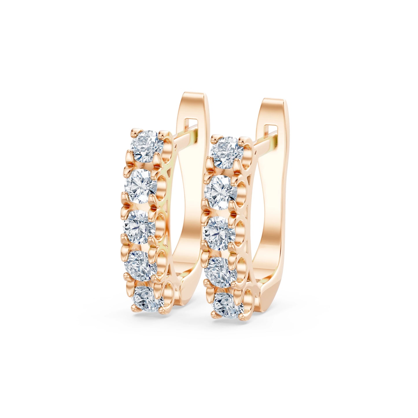 Eternity Earring, 0.6 ct — 102-10123(2.5)