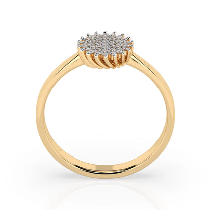 Illusion Ring (Round), 0.15 ct — 101-10171