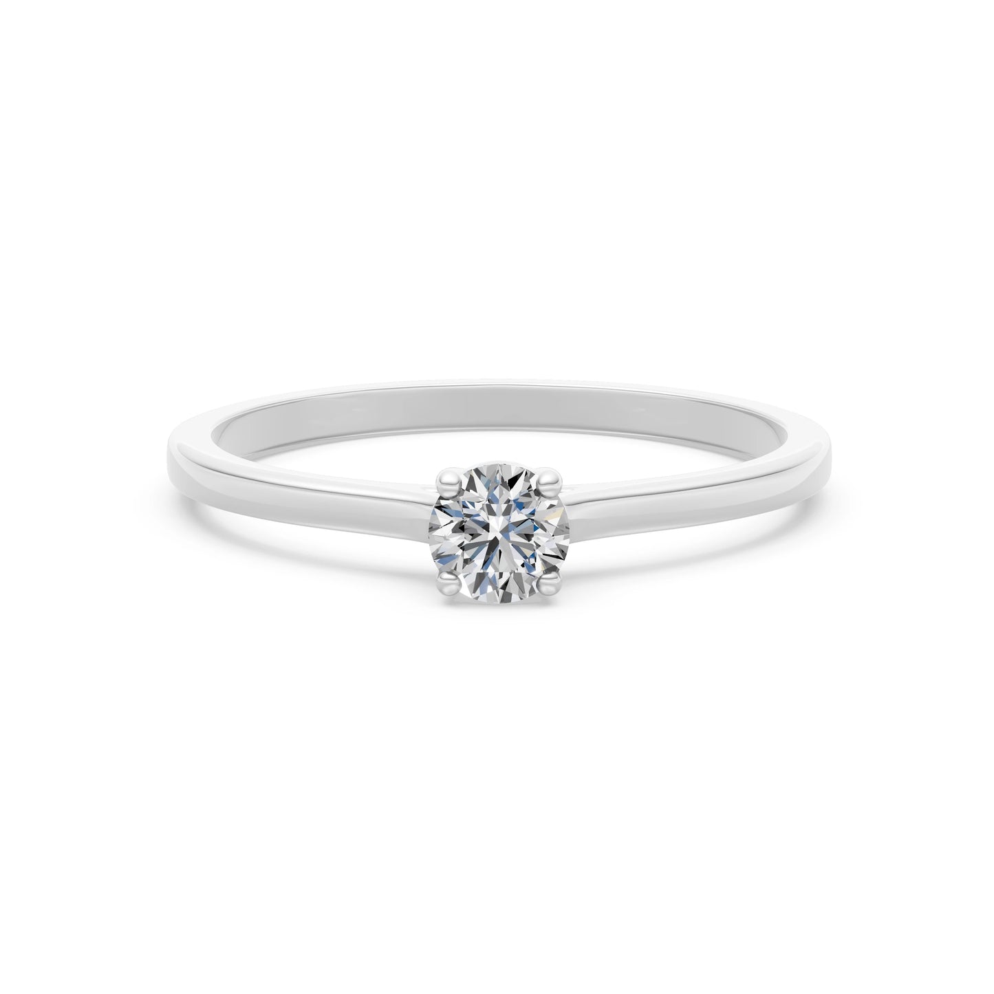 Solitaire Ring, 0.3 ct — 101-10103(4.2)