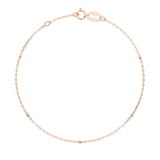 Diamond Bracelet Gold Round 0.07ct by Qutahia Jewellery