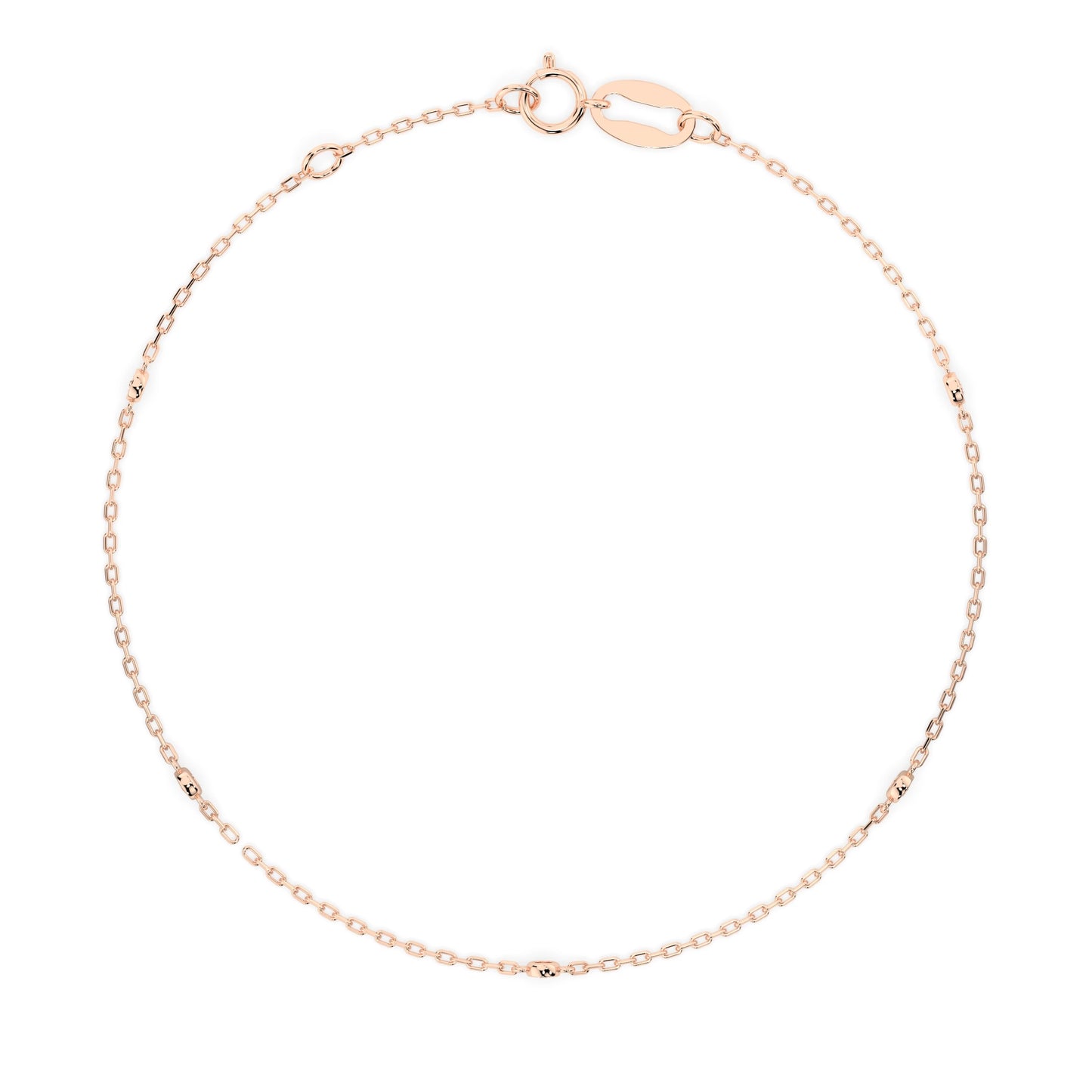 Minimalism Bracelet (Round), 0.07 ct — 105-10008/5(1.4)