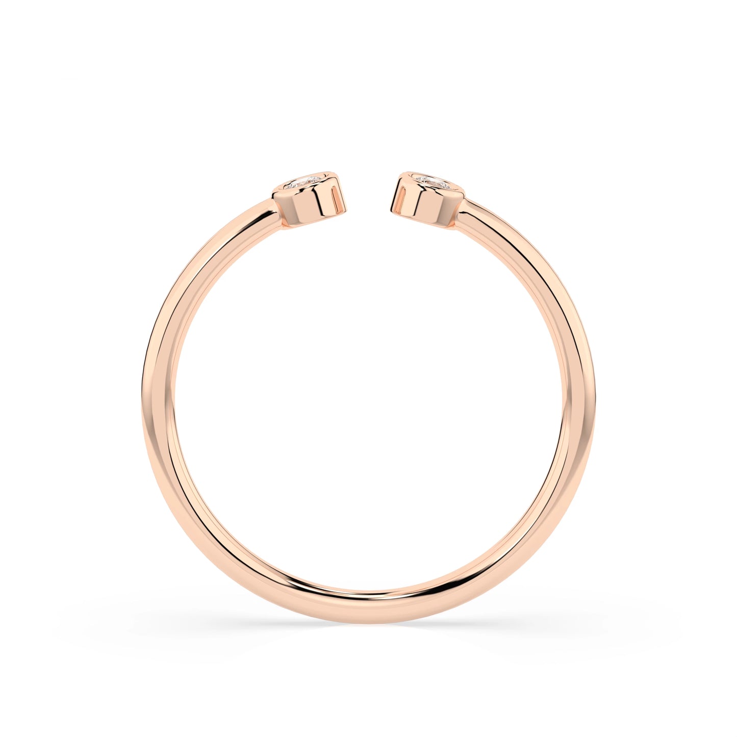 Minimalism Ring (Round), 0.04 ct — 101-10088