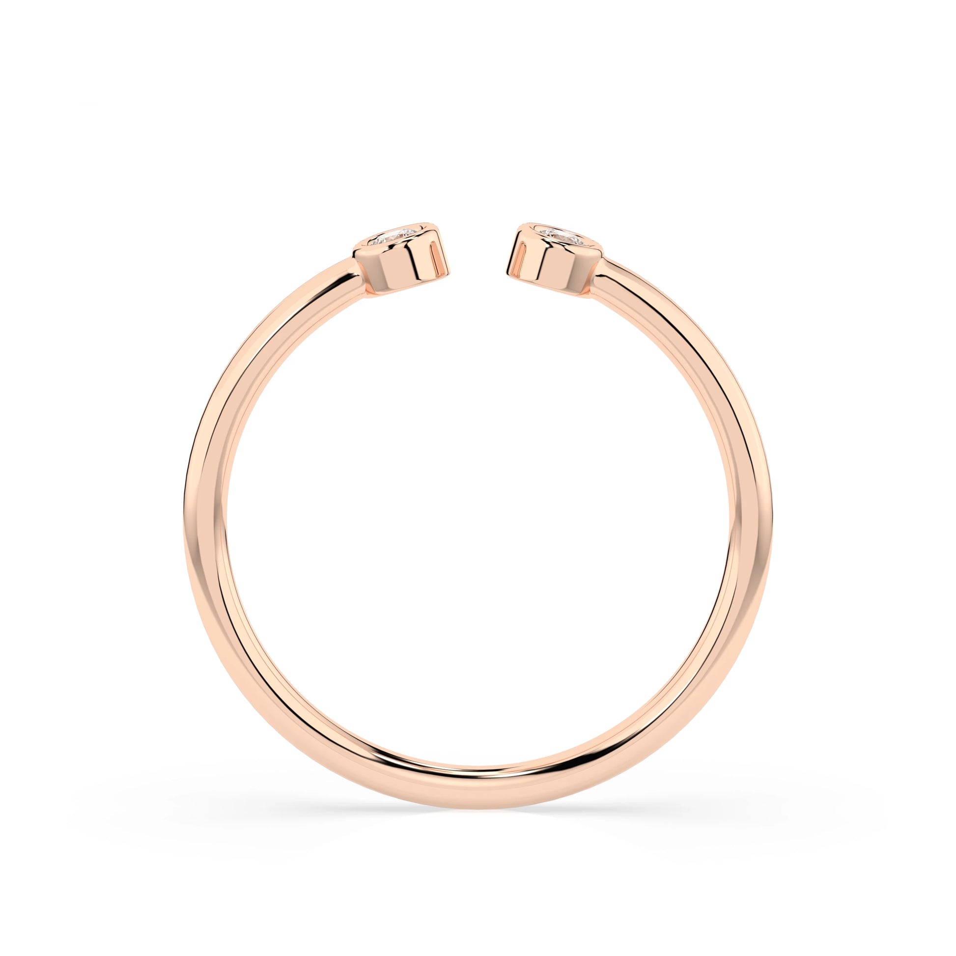 Minimalism Ring (Round), 0.04 ct — 101-10088