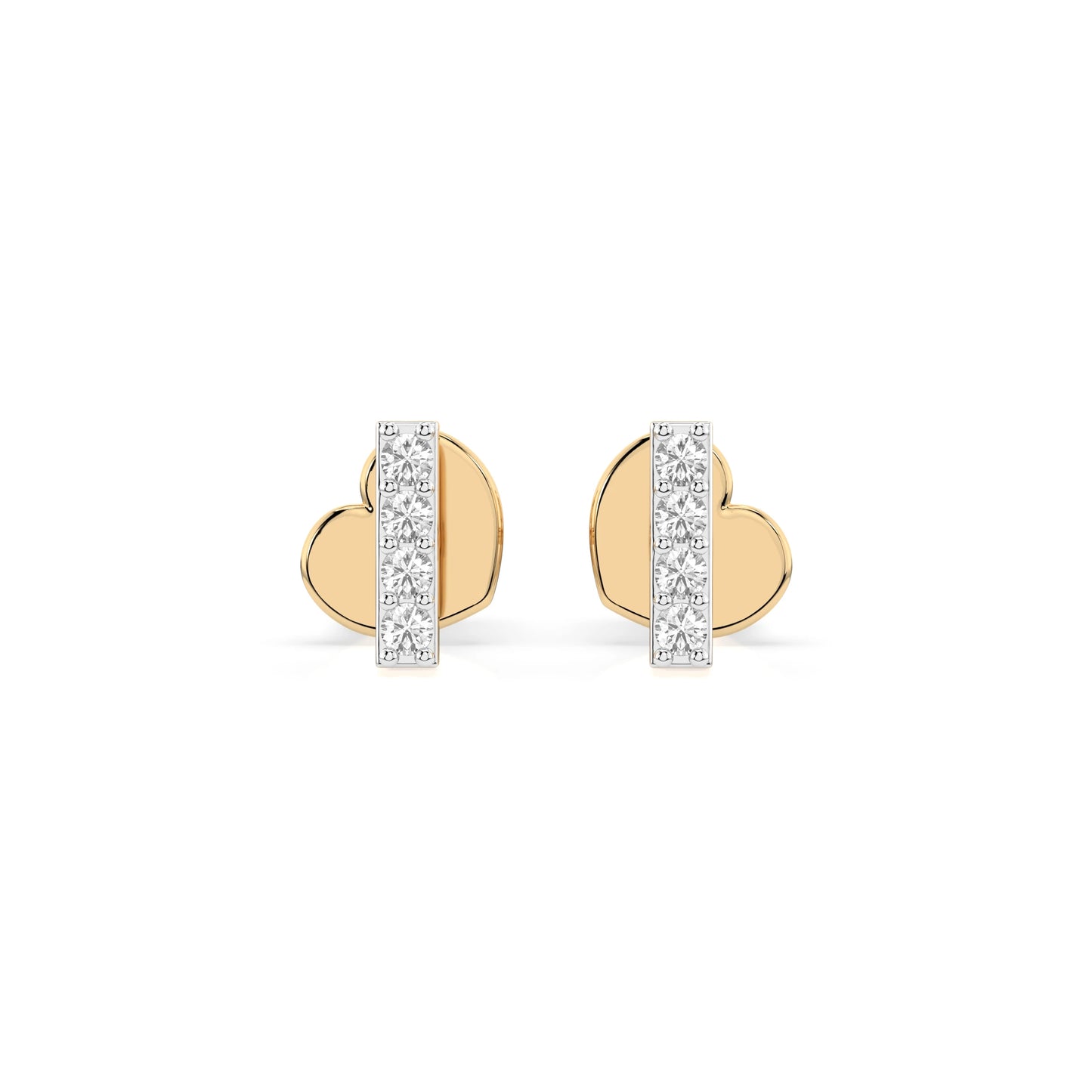 Minimalism Earring (Round), 0.08 ct — 102-10069
