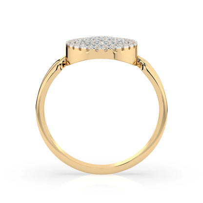 Illusion Ring (Round), 0.15 ct — 101-10073