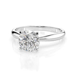 Solitaire Ring (Round), 0.7 ct — 101-10021(5.7)