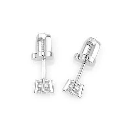 Solitaire Butterfly Earring (Round), 0.2 ct — 102-10025(3.0)