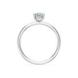 Marquise Lab Grown Diamond Micro Pave Engagement Ring 1.0ct by Qutahia Jewellery