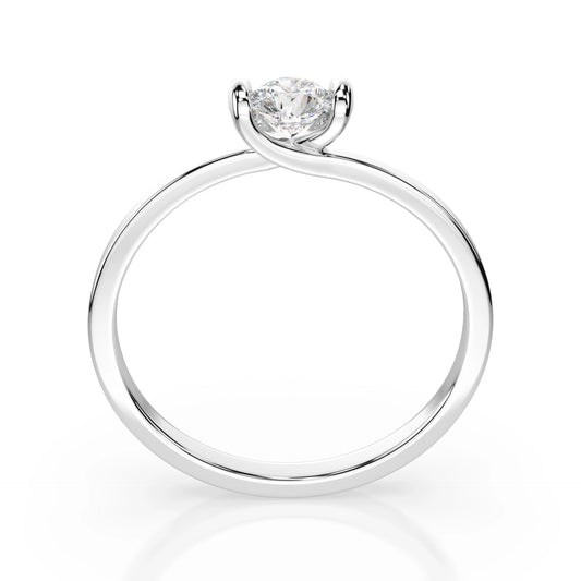 Solitaire Ring (Round), 0.06 ct — 101-10016(2.5)