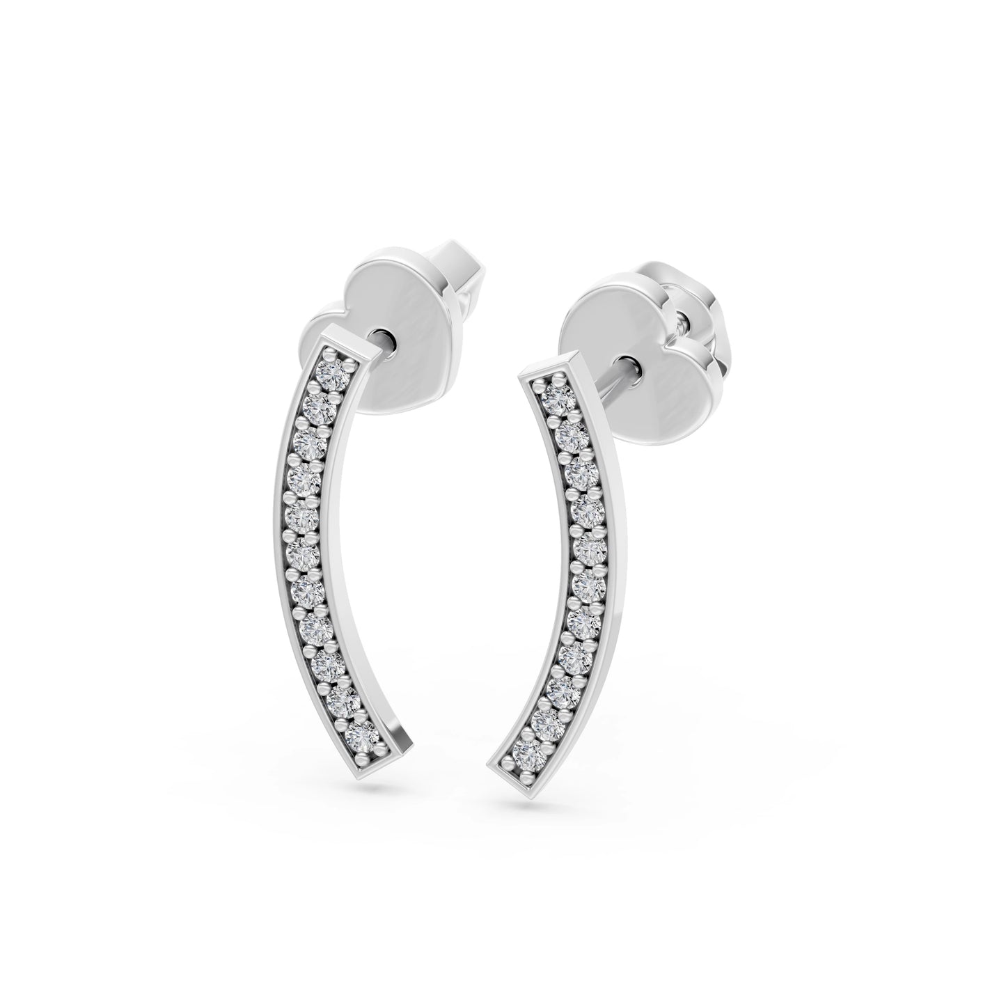 Minimalism Earring, 0.13 ct — 102-10065