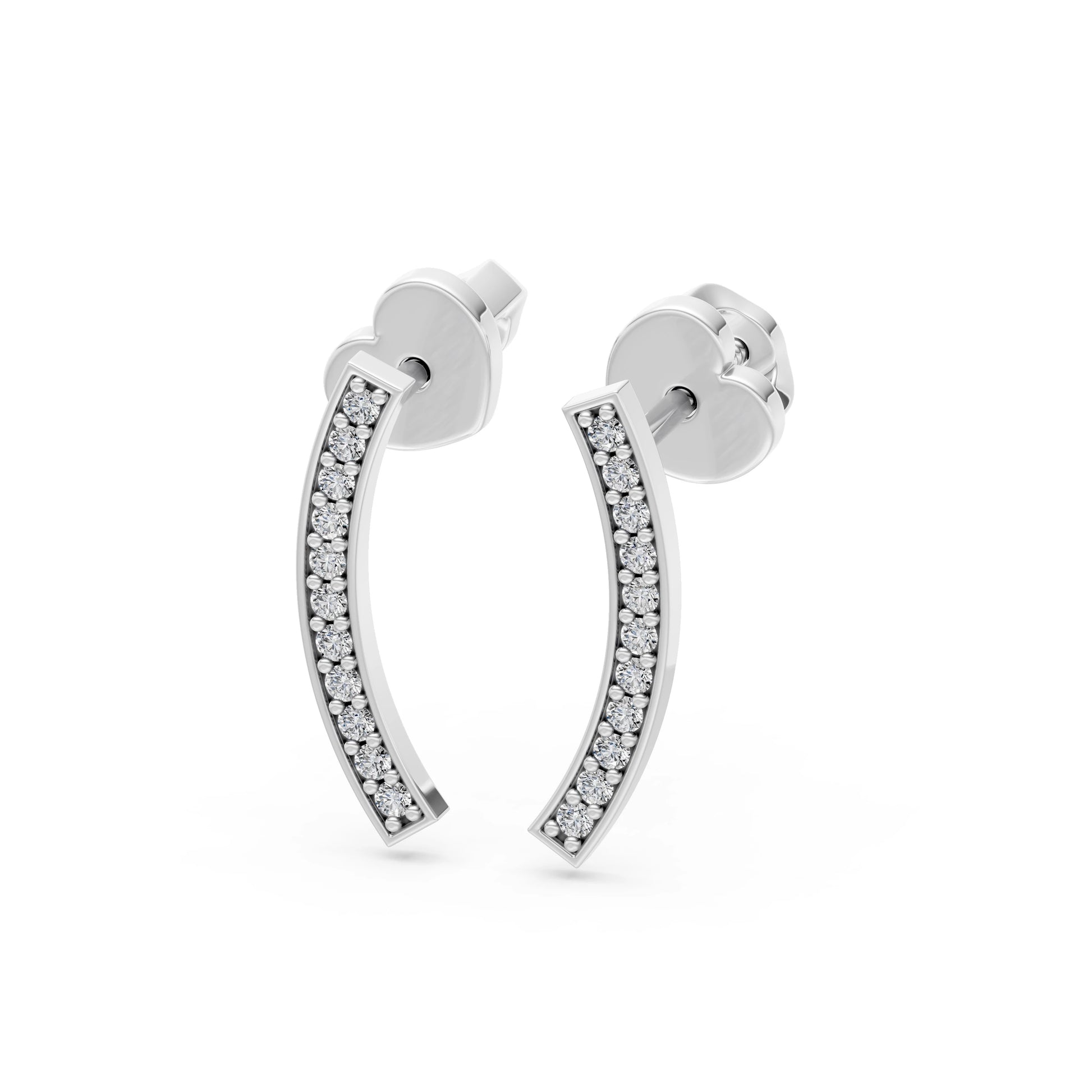 Minimalism Earring, 0.13 ct — 102-10065