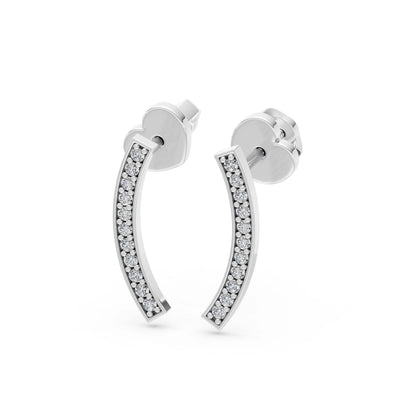Minimalism Earring, 0.13 ct — 102-10065