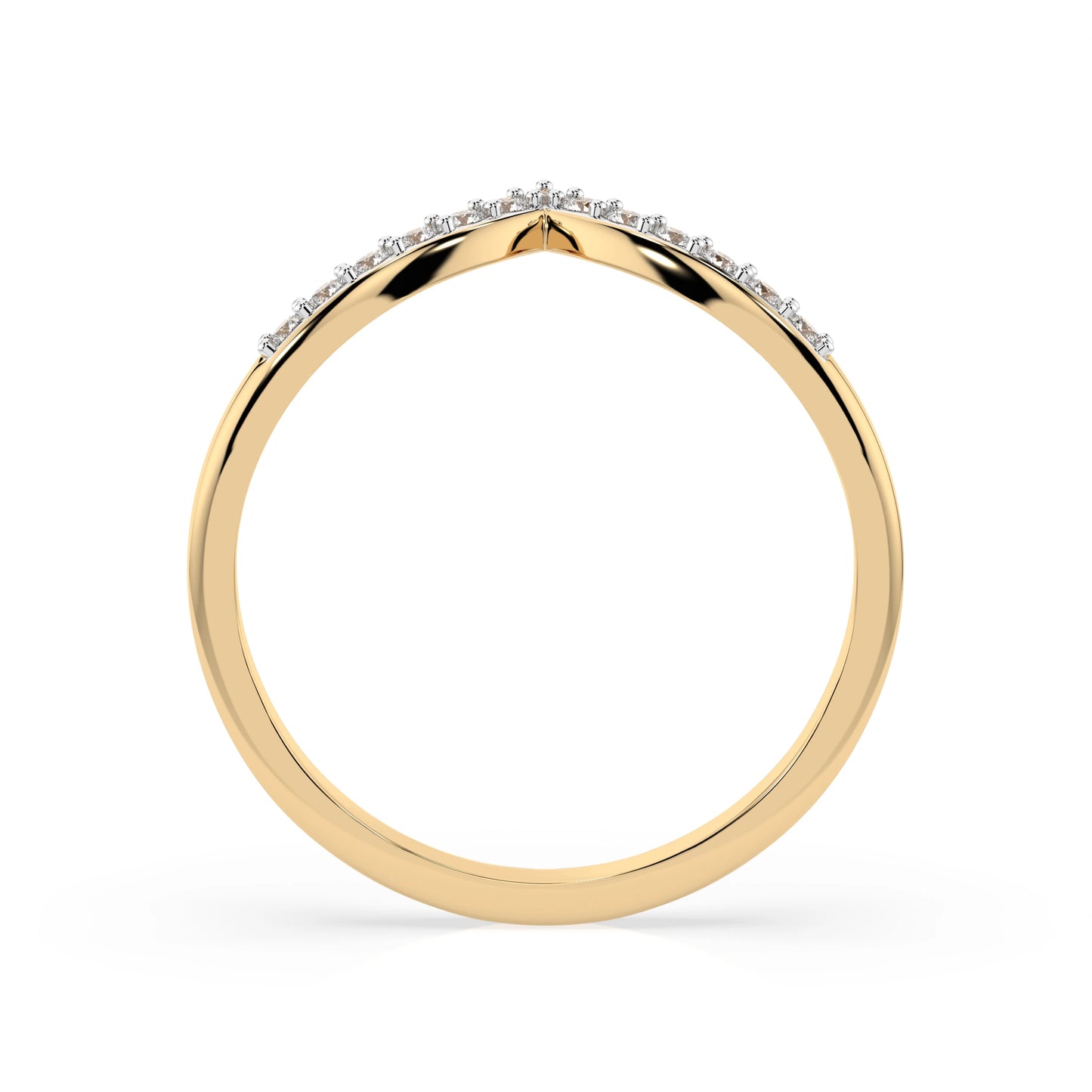 Minimalism Ring (Round), 0.13 ct — 101-10161/1