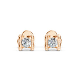 Diamond Stud Earrings Round 0.2ct by Qutahia Jewellery