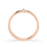 Minimalism Ring (Round), 0.04 ct β 101-10069
