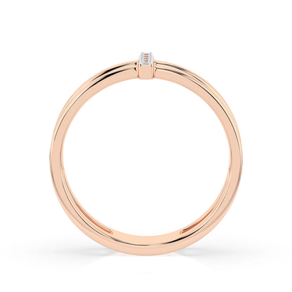 Minimalism Ring (Round), 0.04 ct — 101-10069