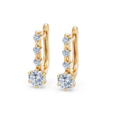 Solitaire Eternity Earring, 0.6 ct — 102-10144(4.2)