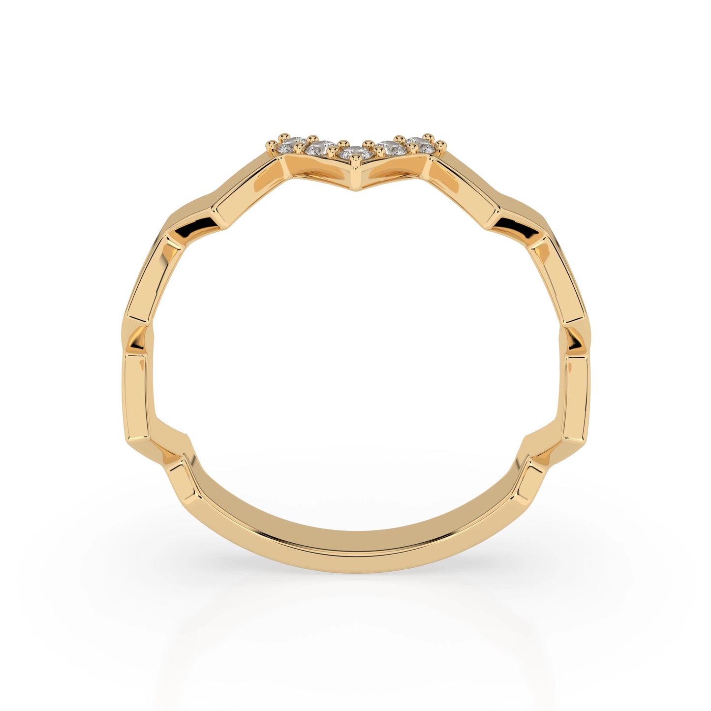 Minimalism Ring (Round), 0.05 ct — 101-10162/1