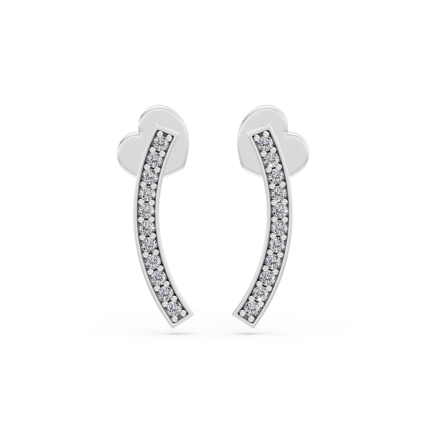 Minimalism Earring, 0.13 ct — 102-10065