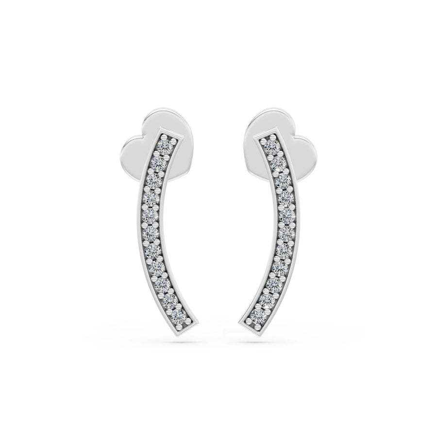 Minimalism Earring, 0.13 ct — 102-10065