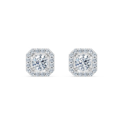 Solitaire Eternity Earring, 0.4 ct — 102-10118/2(3.7)