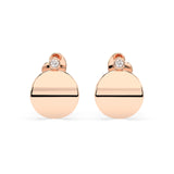 Minimalism Earring (Round), 0.04 ct β 102-10067