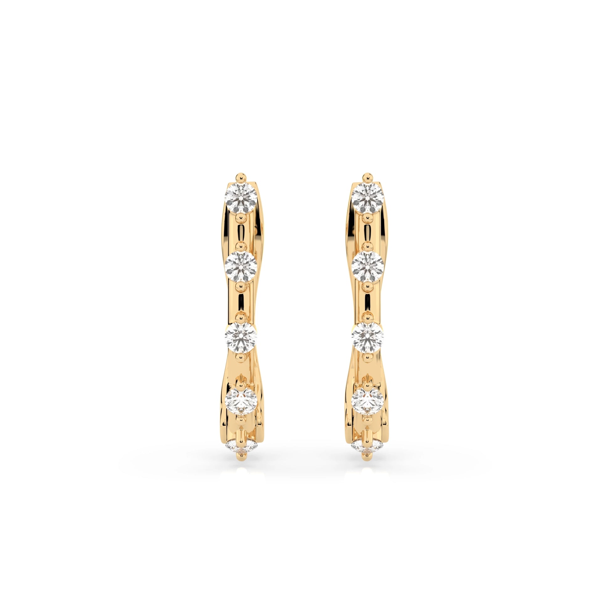 Eternity Earring (Round), 0.2 ct — 102-10145