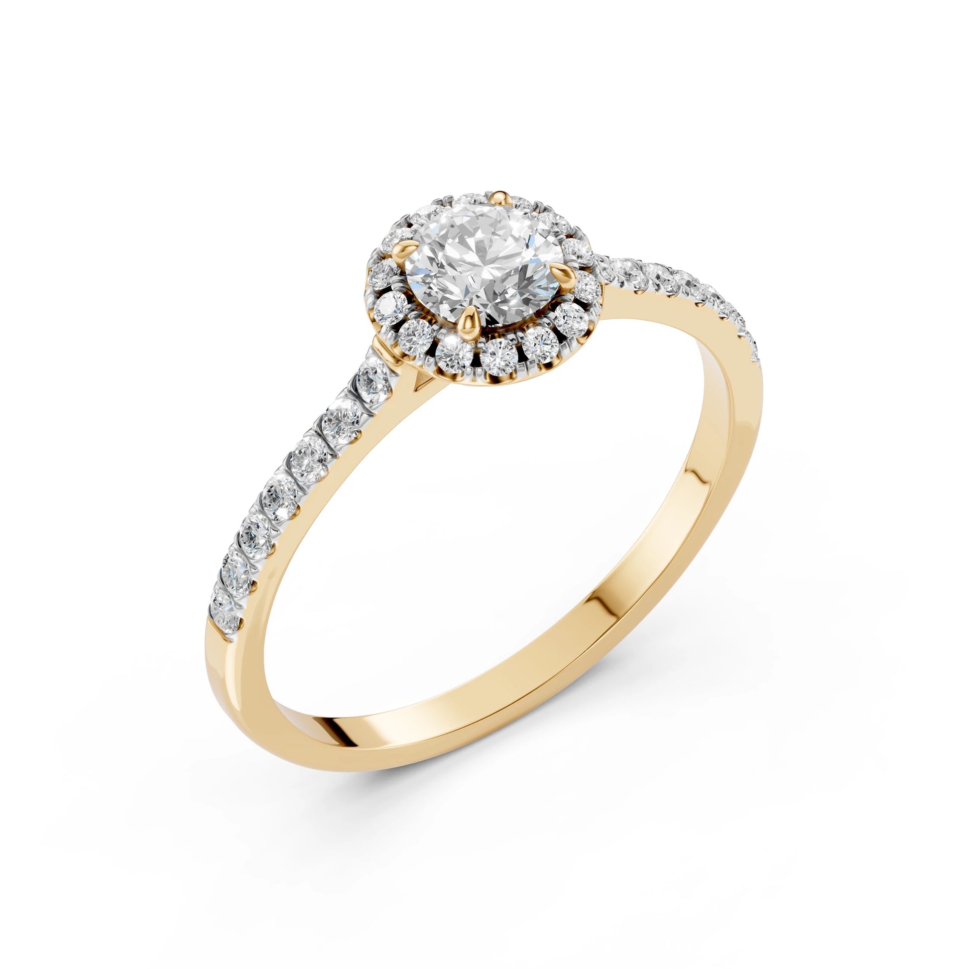 Solitaire Eternity Ring (Round), 0.5 ct — 101-10095(5.1)