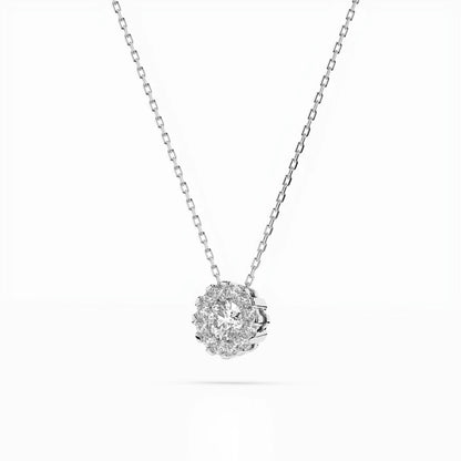 Solitaire Eternity Necklace (Round), 0.1 ct — 104-10044(3.0)