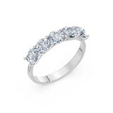 Diamond Eternity Ring Round Brilliant 1.75ct by Qutahia Jewellery