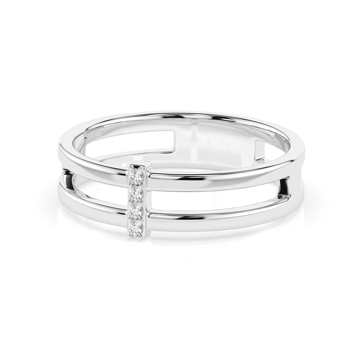 Minimalism Ring (Round), 0.04 ct — 101-10069