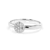Illusion Ring (Round), 0.08 ct β 101-10072