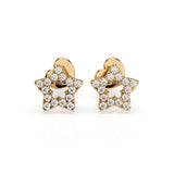Minimalism Earring (Round), 0.18 ct — 102-10054