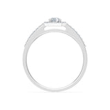 Solitaire Eternity Ring, 0.2 ct — 101-10118/2(3.7)