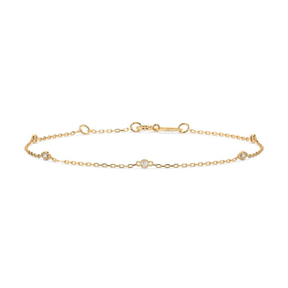 Minimalism Bracelet (Round), 0.07 ct — 105-10008/5(1.4)