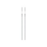 Small Diamond Earrings Round Brilliant 0.38ct by Qutahia Jewellery