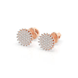 Illusion Earring (Round), 0.3 ct — 102-10171