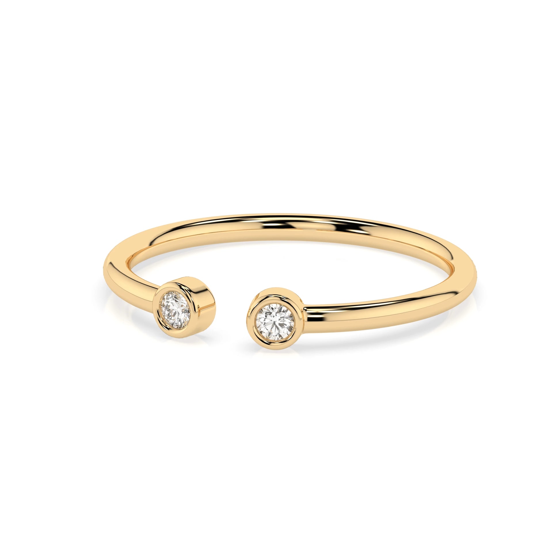 Minimalism Ring (Round), 0.04 ct — 101-10088