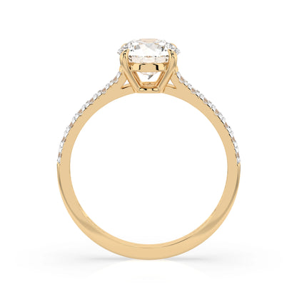 Solitaire Eternity Ring (Round), 0.7 ct — 101-10094(5.7)