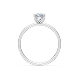 Cushion Lab Grown Diamond Solitaire Engagement Ring 1.0ct by Qutahia Jewellery