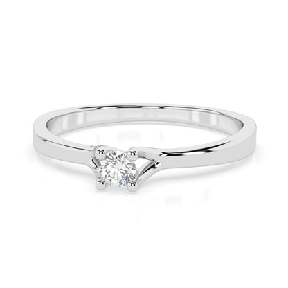 Solitaire Ring (Round), 0.06 ct — 101-10033(2.5)