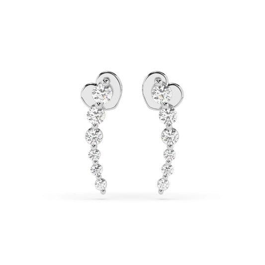 Eternity Earring (Round), 0.09 ct — 102-10030