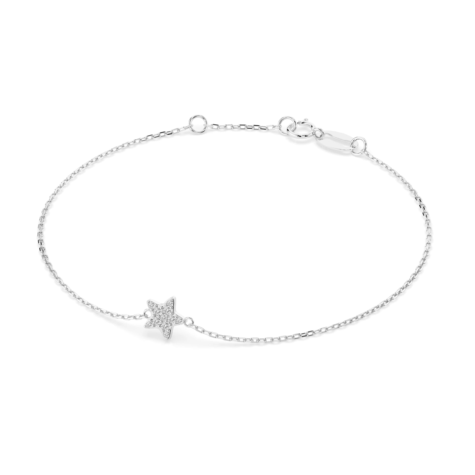 Minimalism Bracelet (Round), 0.03 ct — 105-10013