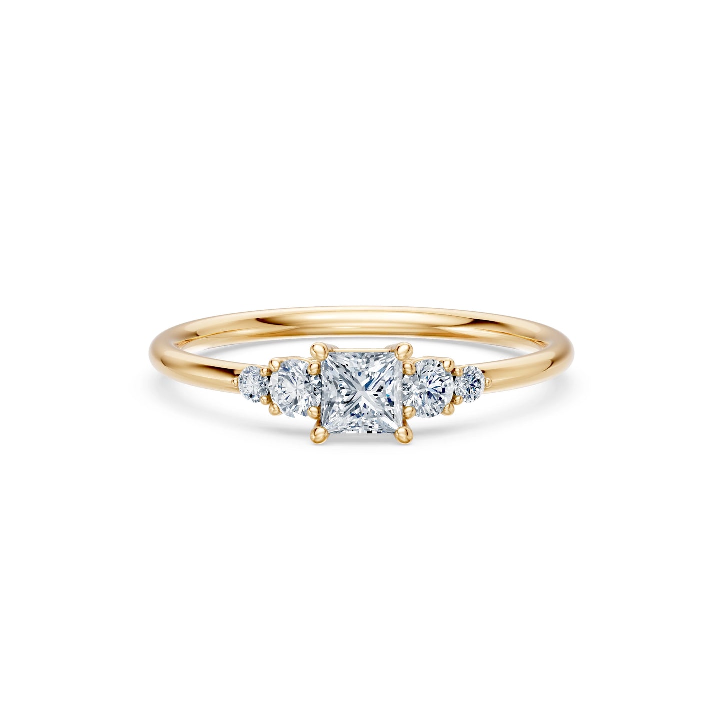 Solitaire Eternity Ring, 0.3 ct — 101-10143(0.30)PR