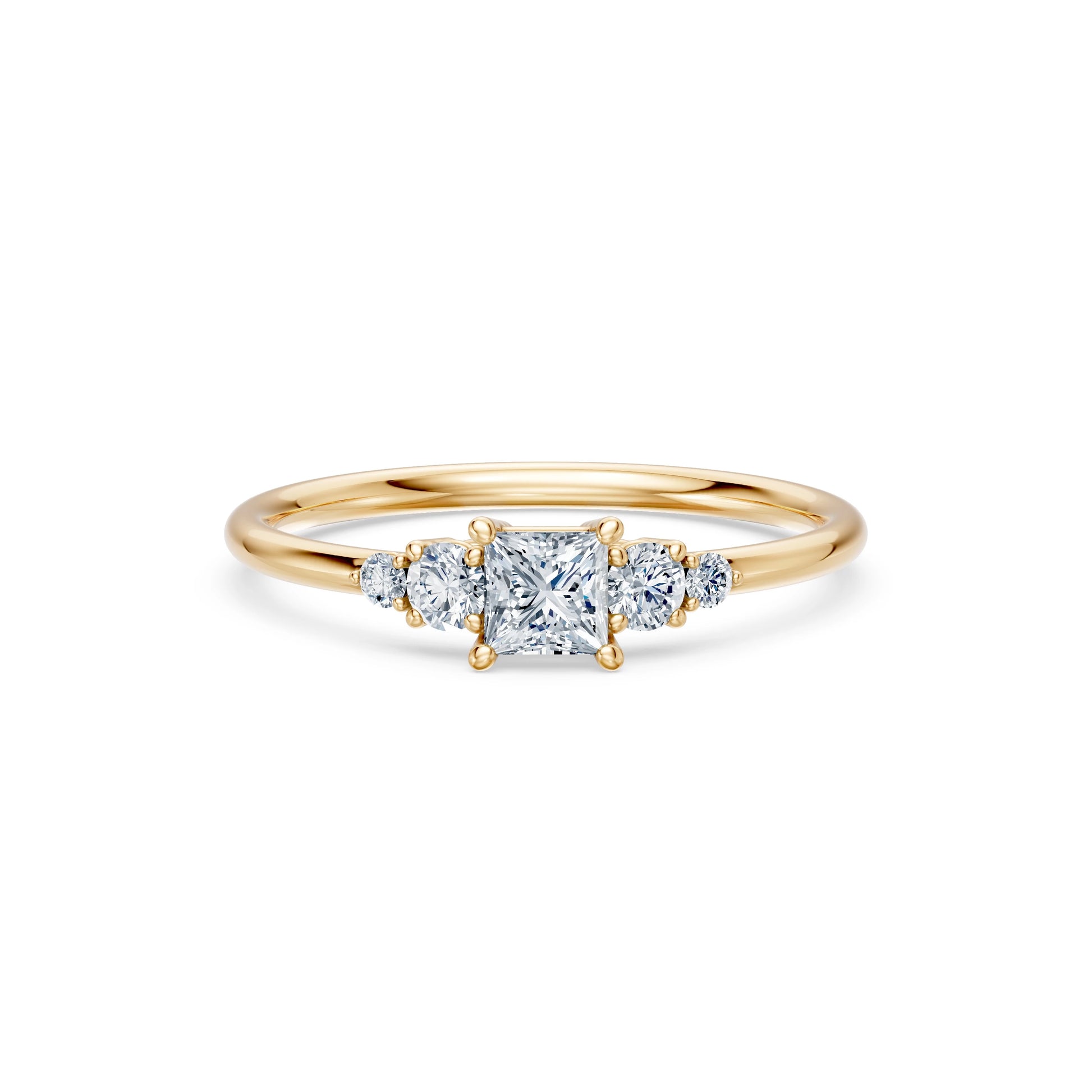 Solitaire Eternity Ring, 0.3 ct — 101-10143(0.30)PR