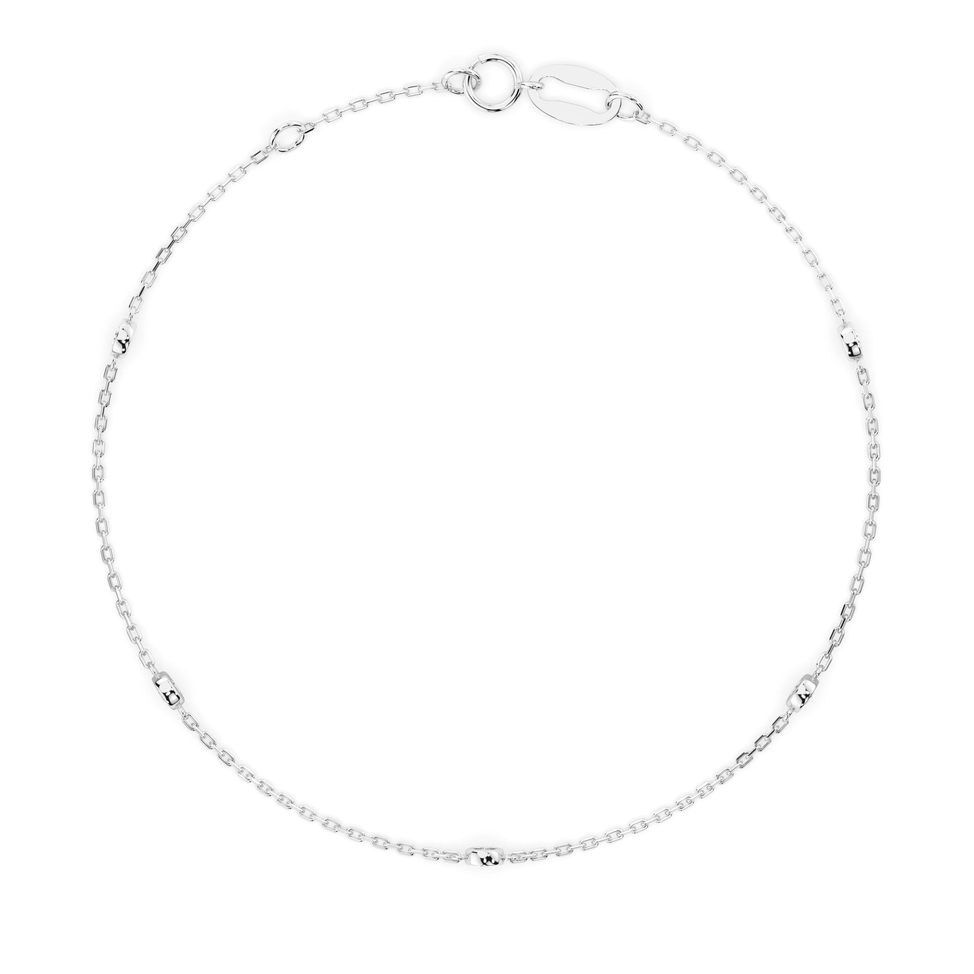 Minimalism Bracelet (Round), 0.14 ct — 105-10008/5(1.9)