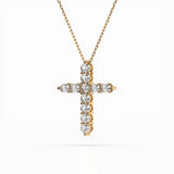 Minimalism Necklace (Round), 1.65 ct — 104-10039(3.4)