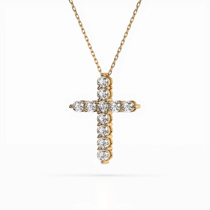 Minimalism Necklace (Round), 1.65 ct — 104-10039(3.4)